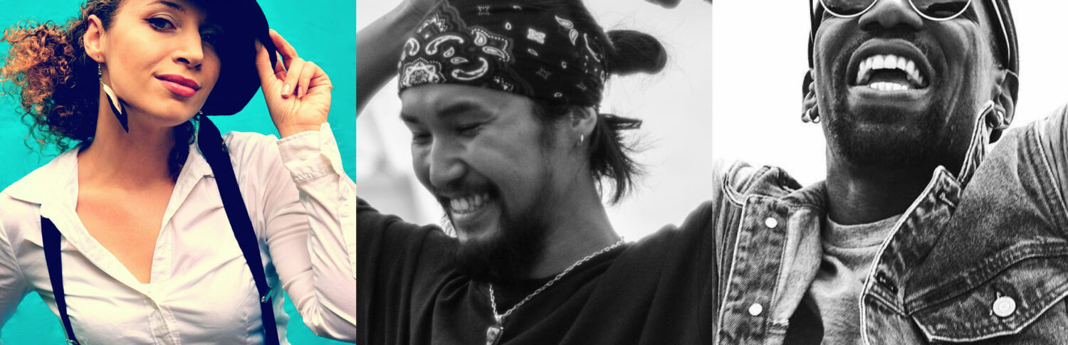 Triptyque de Liss Funk, Seren et Willow.