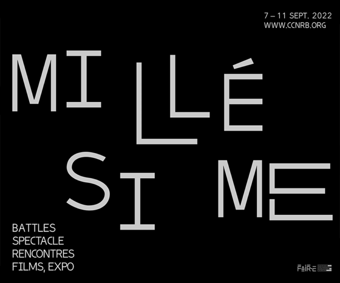 Affiche de l'édition 2022 de Millésime.